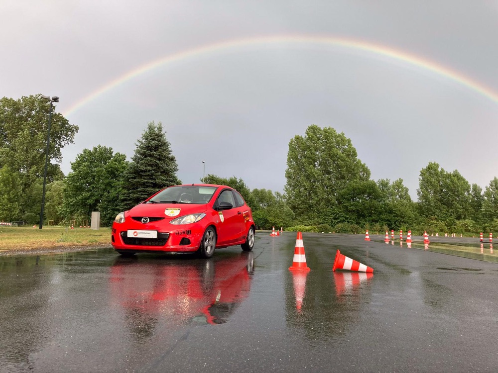 Cup-Fahrzeug des ADAC Westfalen Youngster-Slalom-Cup